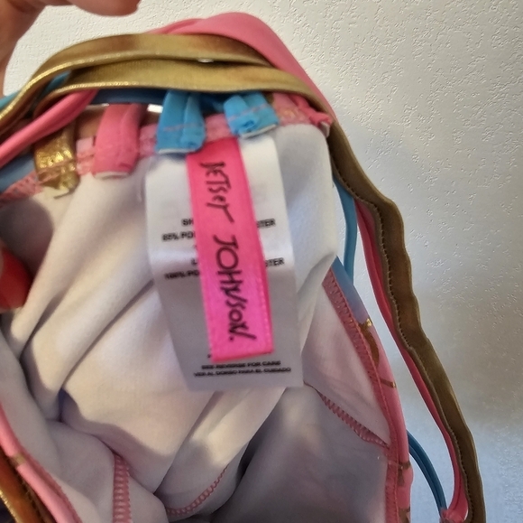 Betsey Johnson Youth Girls Mermaid One Piece Swimsuit Size Large 12 NWOT - Picture 6 of 7